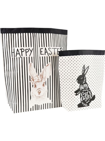 Paperbags HAPPY EASTER 2er Set